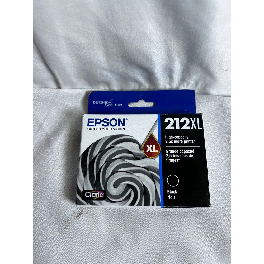 Epson 212XL Ink Cartridge XL Black High Capacity T212XL120-S Genuine New